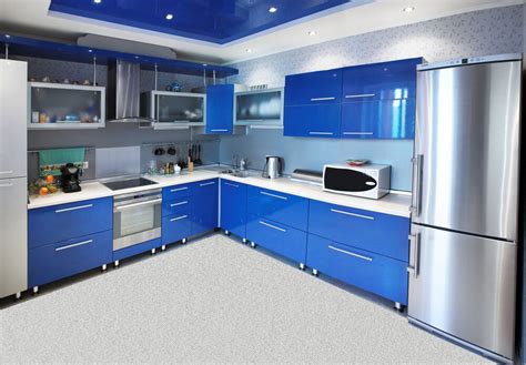 Blue kitchen cabinets designs that you can apply in your own home