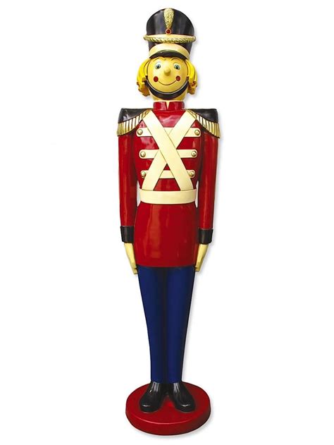 Resin Tin Soldier Decor - 1.7m | Large Decor & Inflatables | Buy online from The Christmas Warehouse