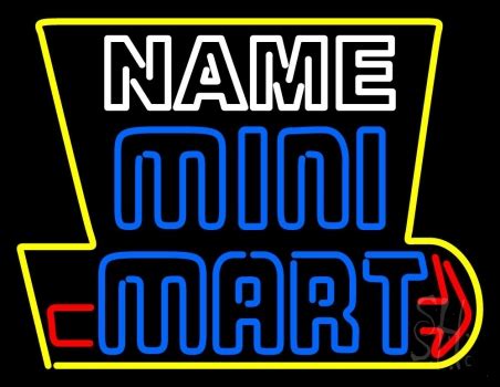 Custom Mini Mart LED Neon Sign - Custom LED Neon Signs - Everything Neon