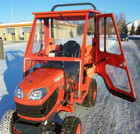 Kubota-BX-2670-Cab-Enclosure-Front-min - ATV Cabs LLC