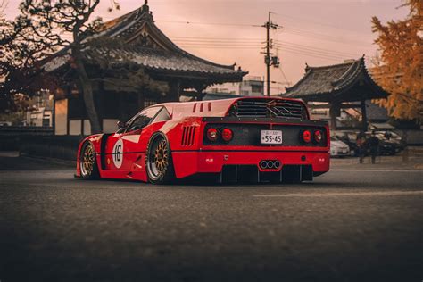 #Ferrari Ferrari F40 #Japan #1080P #wallpaper #hdwallpaper #desktop in 2021 | Ferrari f40 ...