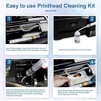 Ecotank Ink Printhead Cleaner For Epson L3150 L3110 104 502 512 504 Ink EcoTank Printer Head ...