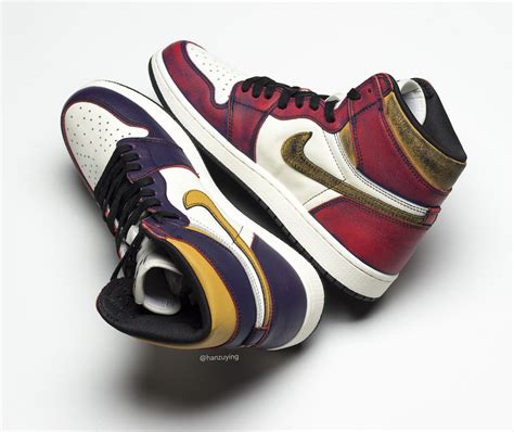 Nike SB Air Jordan 1 LA Lakers Chicago CD6578-507 Release Date - SBD