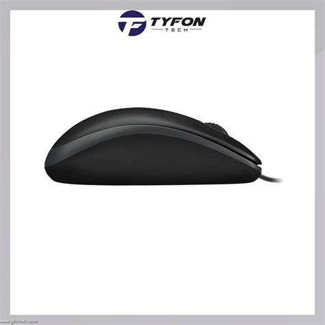 Logitech B100 Optical USB Mouse (910-006605) (Black)