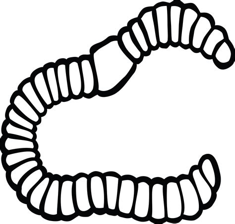 Free Clipart Of A worm