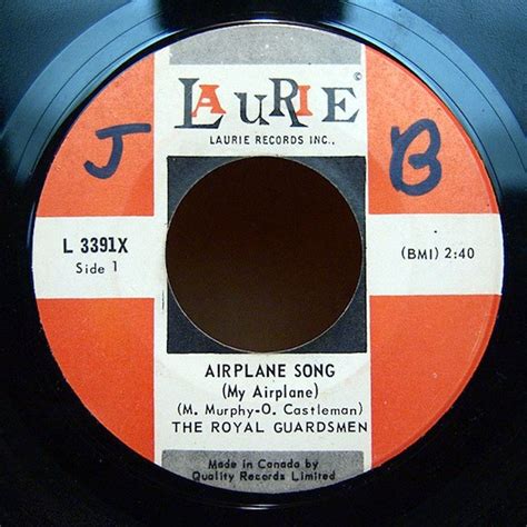 The Royal Guardsmen – Airplane Song (My Airplane) (1967, Vinyl) - Discogs