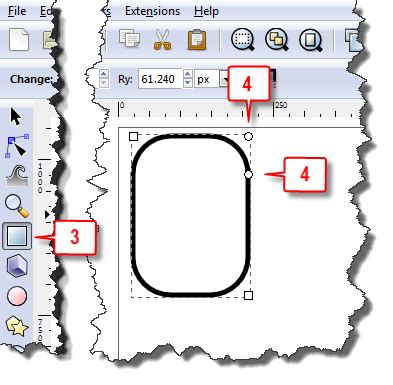 Inkscape: The Rectangle Tool