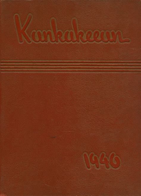 1946 yearbook from Kankakee High School from Kankakee, Illinois for sale