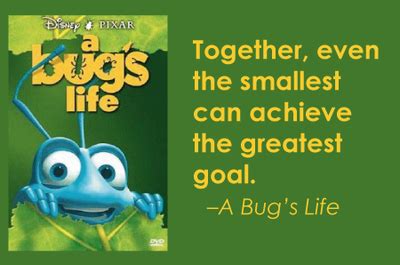 A Bug's Life | Disney movie quotes, Famous disney movie quotes, Disney ...