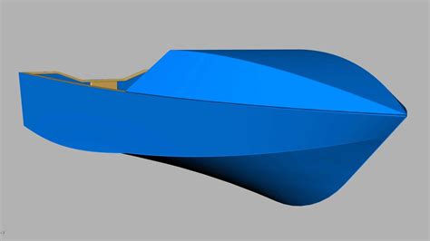 Hull design for a small displacement boat – Artofit