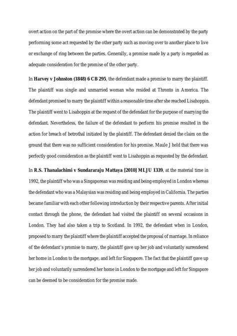 Elements of a Valid Betrothal Contract | UFL1612 - Family Law - MMU | Thinkswap