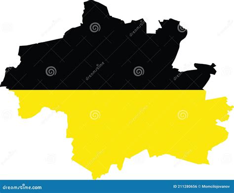 Flag Map of Munich, Germany Stock Vector - Illustration of black, europe: 211280656