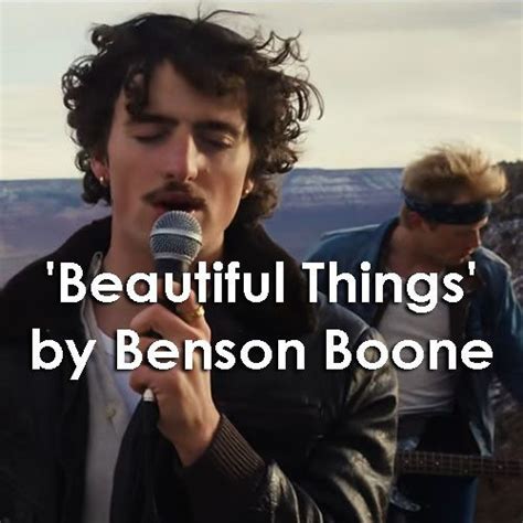 The Meaning of 'Beautiful Things' Lyrics by Benson Boone