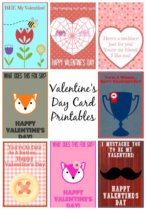 Valentines Printable Card | Erika Printable