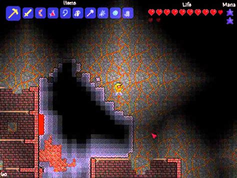 Terraria: Hellstone weapons - YouTube