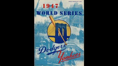 World Series - The Lineups - 1947 - New York Yankees vs Brooklyn Dodgers - YouTube