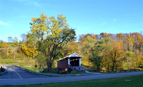 Rinard Covered Bridge | Another shot of the changes occuring… | Flickr