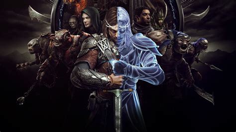 Wallpaper : Middle Earth Shadow of War, Talion, celebrimbor, Orc, orcs, The Lord of the Rings ...