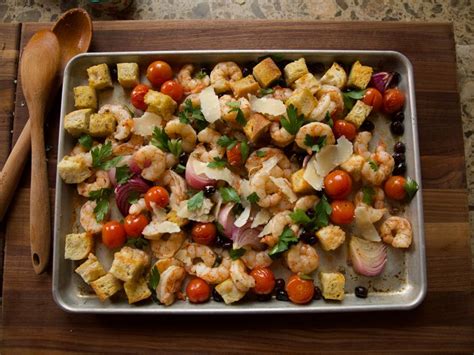 Sheet Pan Shrimp Puttanesca Recipe | Ree Drummond | Food Network