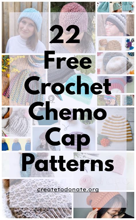 22 Free Crochet Chemo Cap Patterns - Create To Donate