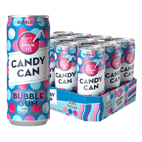 Buy Candy Can, Bubblegum, Fizzy Drink, Nostalgic American Soda Flavours ...