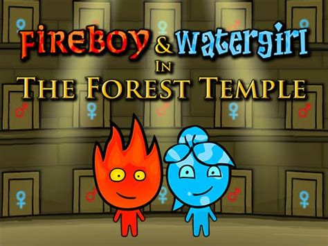 Fireboy and Watergirl 1 Forest Temple - Juego Friv Gratis