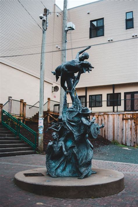 Equestrian statue of Duke of Wellington near city buildings · Free ...