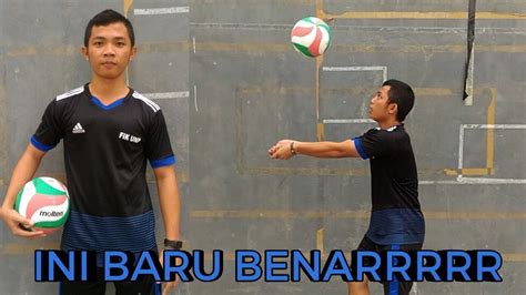 video permainan bola voli passing bawah - Joan Ince