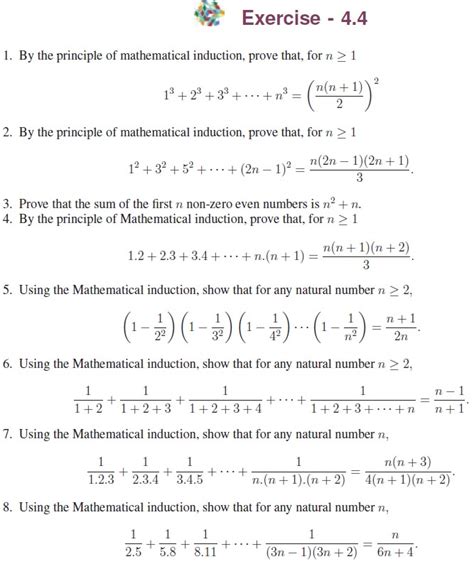 Mathematical induction - Definition, Solved Example Problems, Exercise | Mathematics