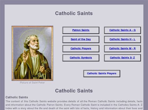 Catholic-Saints.Info: CATHOLIC SAINTS