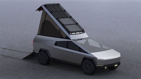 Take a look at the ultimate convertible Tesla Cybertruck tent – Autoua.net