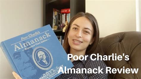 Poor Charlie's Almanack - Review of a book by Charlie Munger | Charlie ...