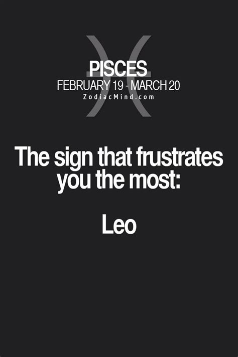 Pisces And Leo Quotes