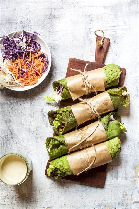 Veggie Protein Wrap | 13 Dietitian Favorite Healthy Lunches For Work ...