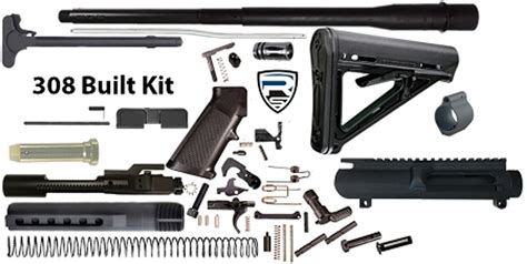 .308 16" Complete Rifle Build Kit - 15" MLOK Handguard - 7.62 x 51 Nato - DPMS Pattern - Rifle ...