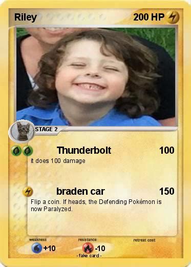 Pokémon Riley 306 306 - Thunderbolt - My Pokemon Card