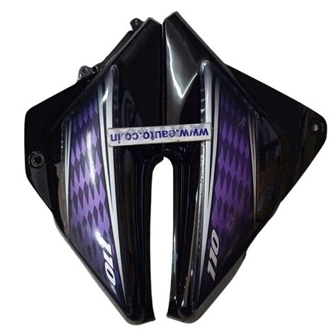 Side Panel for Honda Dream Neo | Black & Purple