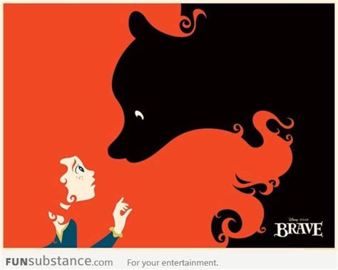 A really creative 'Brave' poster - FunSubstance