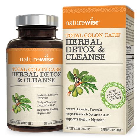 Total Colon Care Herbal Cleanse: Advanced Detox & Cleanse with Digestive Enzymes and Prebiotics ...