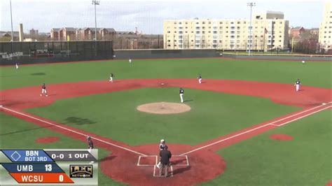 UMass Boston Baseball vs. Western Connecticut State U. GM2 Highlights ...