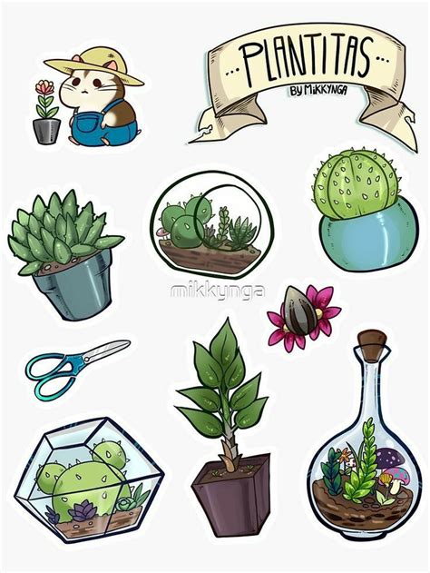 Pin on Stickers de plantas