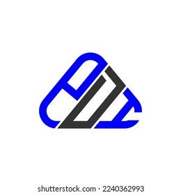 Pdi Letter Logo Creative Design Vector Stock Vector (Royalty Free) 2240362993 | Shutterstock