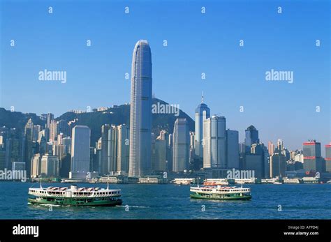 China, Hong Kong, City Skyline Stock Photo - Alamy