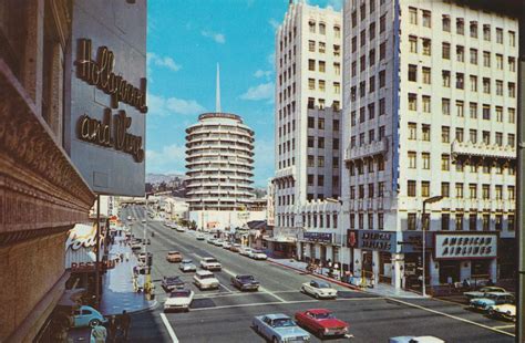 Looking North on Vine Street - Hollywood, California California History ...