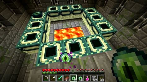 Minecraft Blocks & Items: End Portal Frame - YouTube