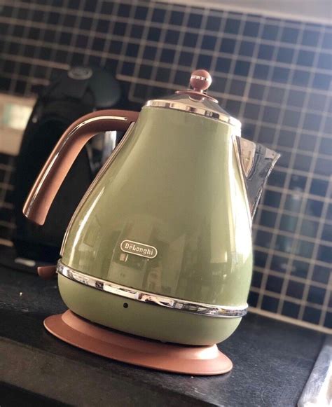 DELONGHI KETTLE Sage Green perfect working condition | in Norwich ...