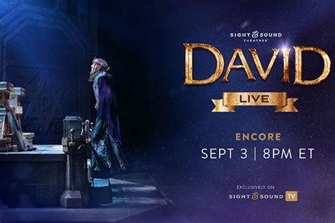 EVENT: David Live on Sight & Sound TV | (Date, Time, Location & More!)