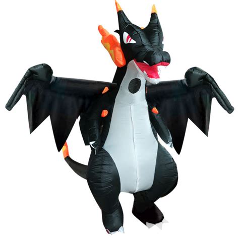 Mega Charizard X Pokemon Inflatable Cosplay Costume | Costume Party World