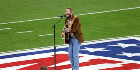 Watch Post Malone Perform “America the Beautiful” at Super Bowl 2024 ...