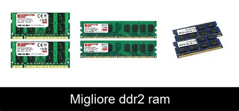 Migliore ddr2 ram ️ Guida Prodotti